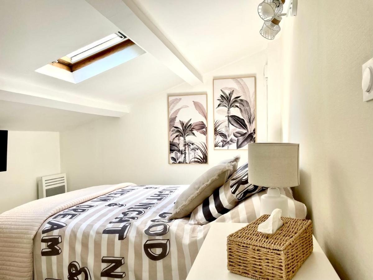 Magnifique T2 Duplex Secteur Gare/Theatre Apartment Sete Bagian luar foto