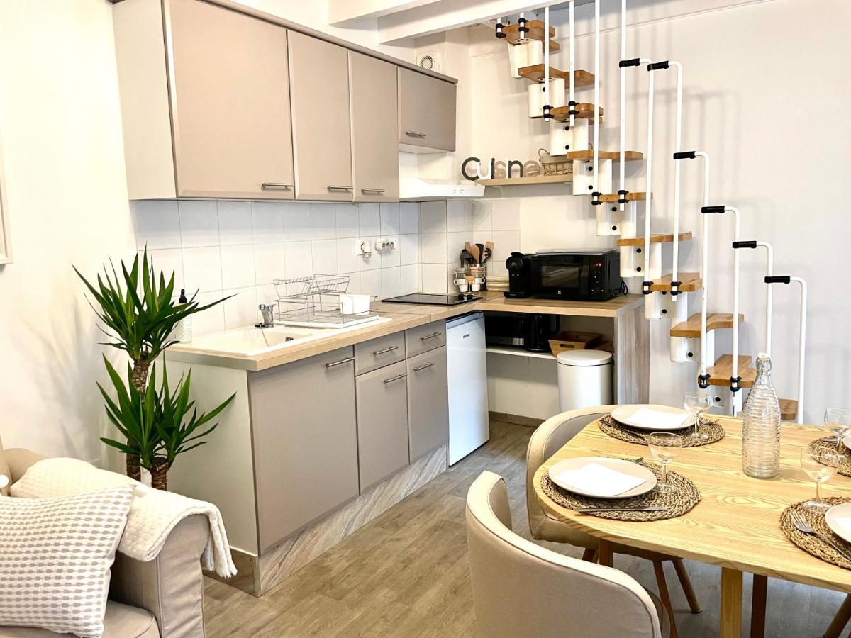 Magnifique T2 Duplex Secteur Gare/Theatre Apartment Sete Bagian luar foto